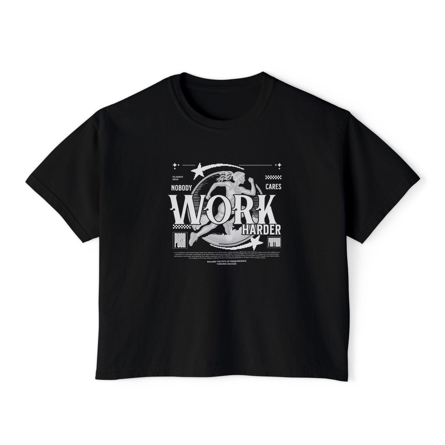 WORK HARDER | Gym Shirt | CrossFit, Weightlifting & Functional Fitness Tee | Global Fitness Co.