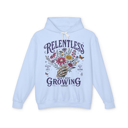 Relentless - Won't Stop Growing Floral Hoodie - Global Fitness Company