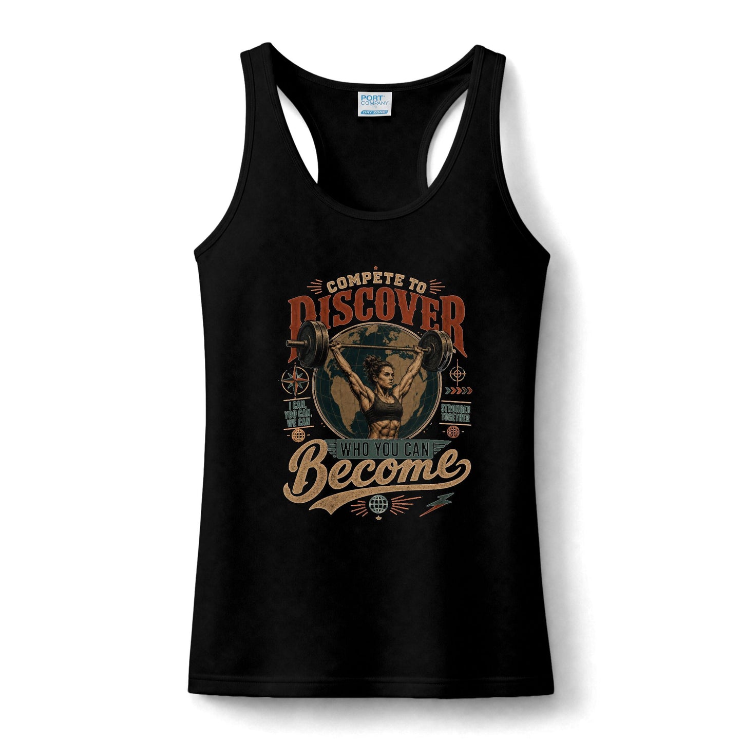 Discover Who You Can Become - Women's Performance Tank Top