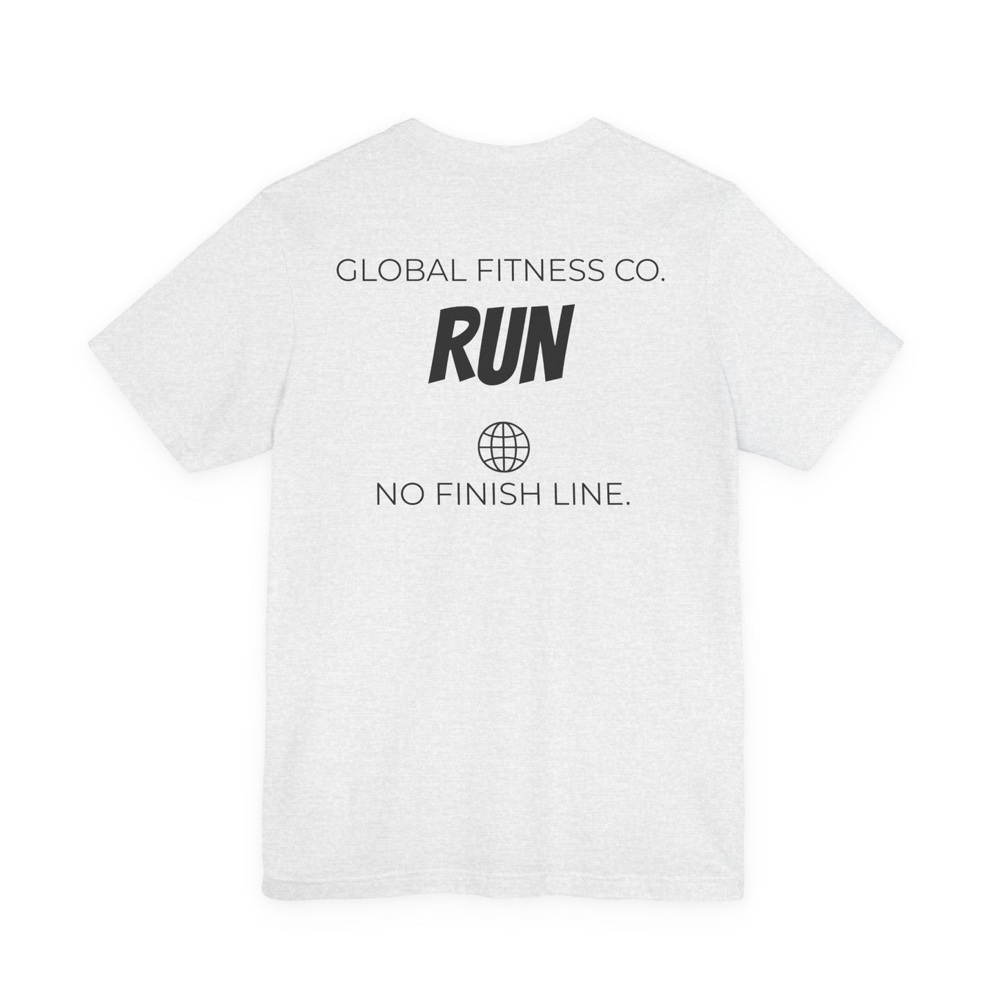 Global Fitness Run Club Unisex Premium T-Shirt | Minimalist Running Tee