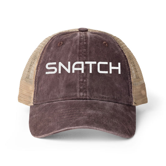SNATCH | Olympic Weightlifting Cap| CrossFit & Strength Training Tee | Global Fitness Co.