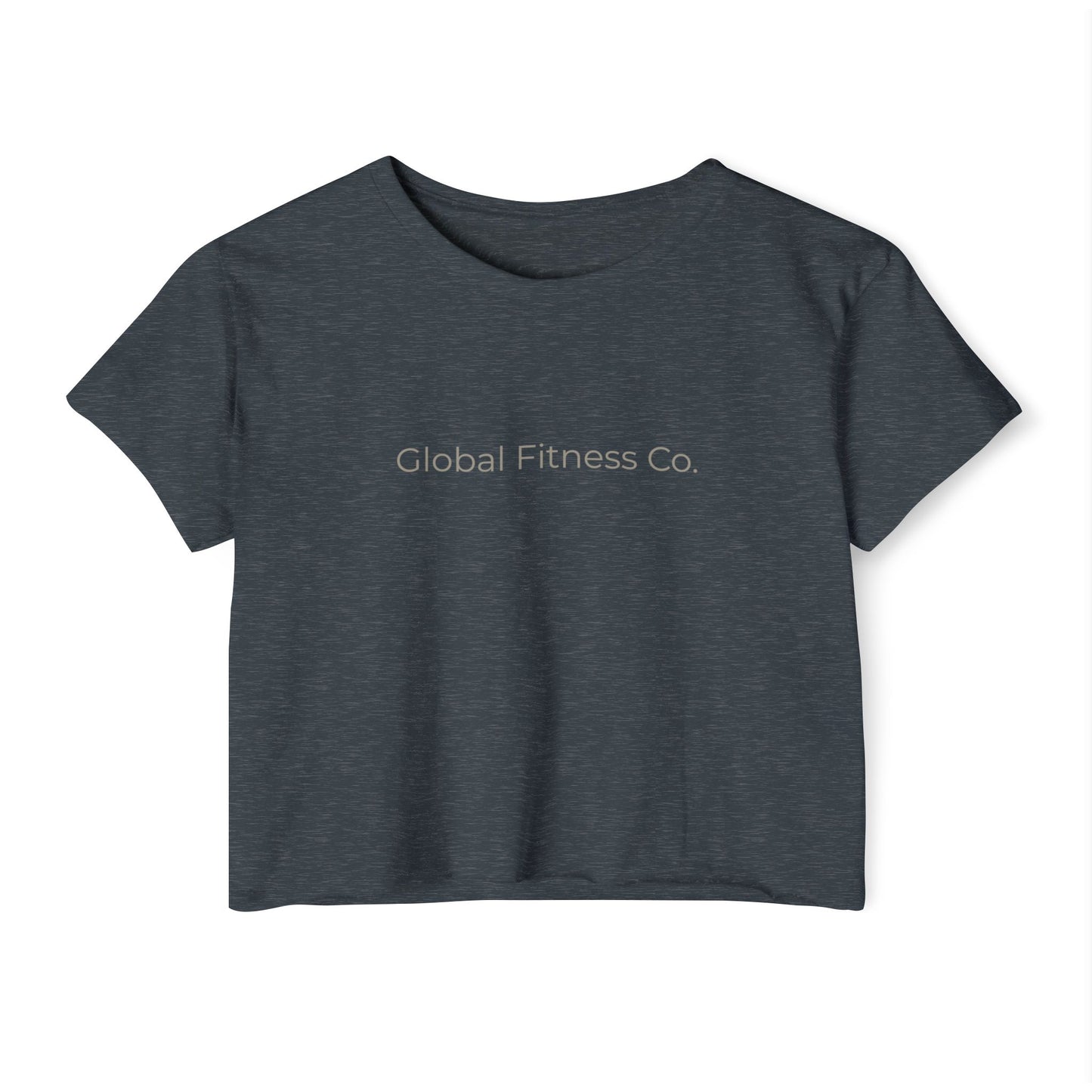 Global Fitness Co. Women's Athleisure Crop Top — Lightweight Crop Tee