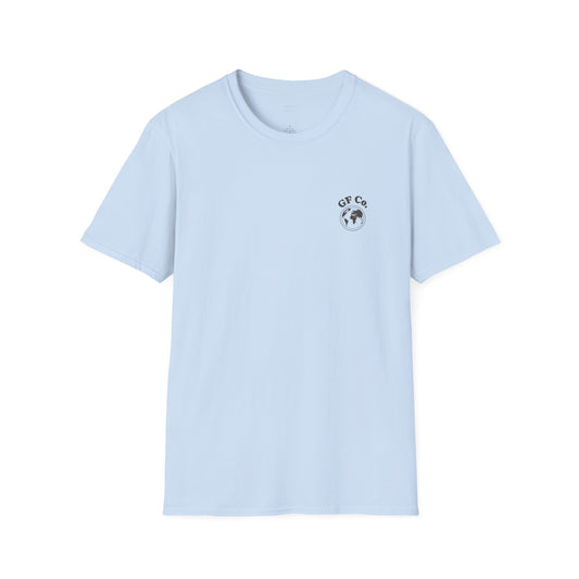 Run Lift Travel Mother Tee — Women’s Fitness Travel Shirt | Global Fitness Co. - Blue
