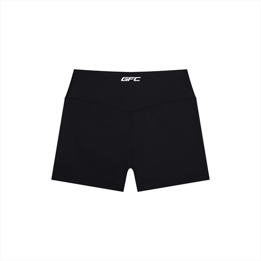 GFC Women’s High-Rise Performance Shorts – Deep Tones