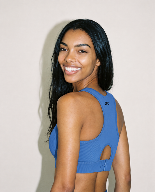 GFC Contrast High-Neck Sports Bra
