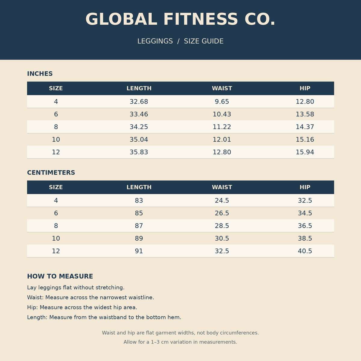 GFC High-Waisted Training Leggings-anklelength