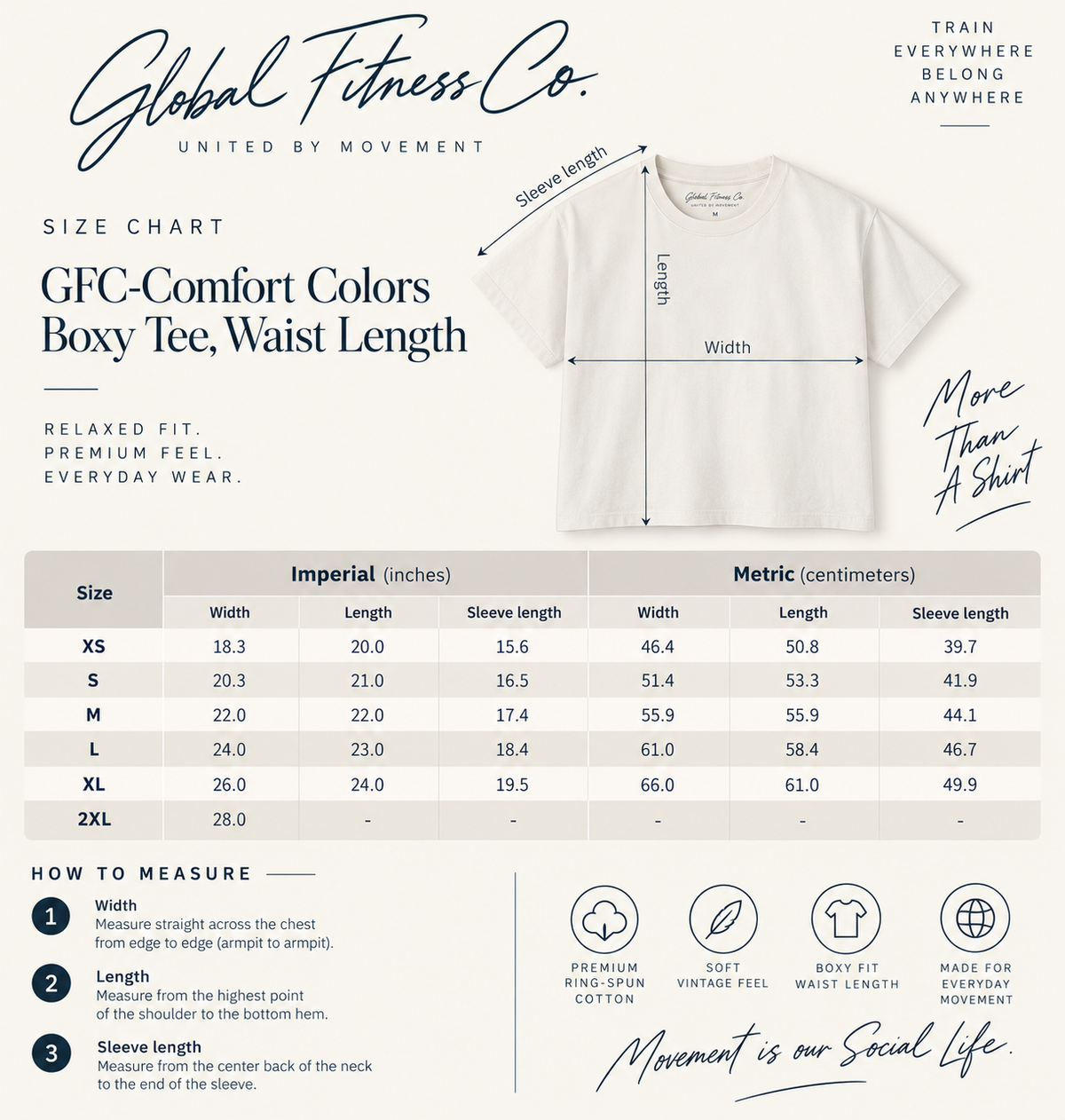 Compete Boxy Tee – Functional Fitness Lifestyle Shirt - Rise with Pride Edition