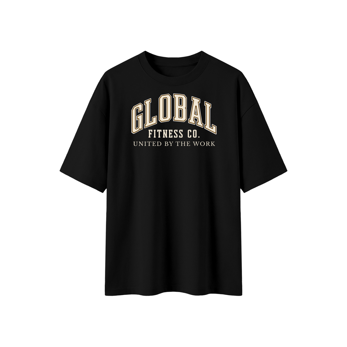 collegiate,FITNESS,TEE,UNISEX,BOXY
