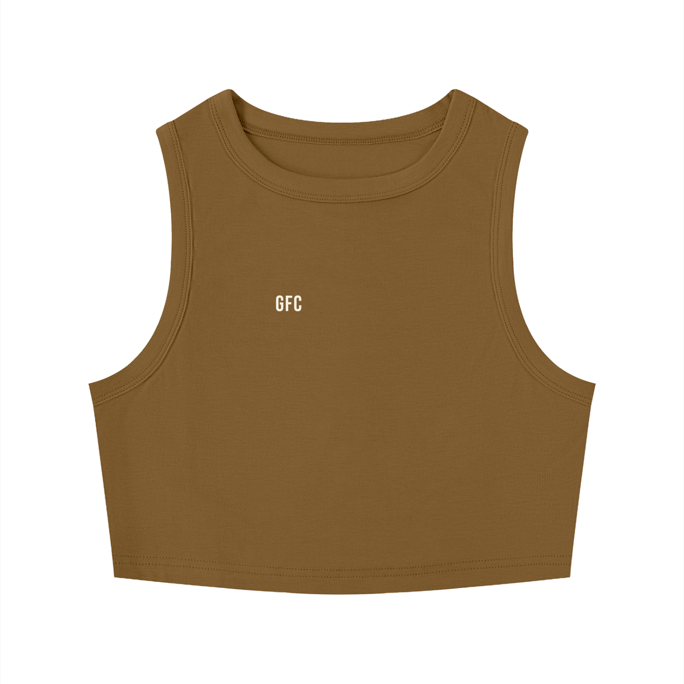 Women's Tight Crewneck Crop Tank Top