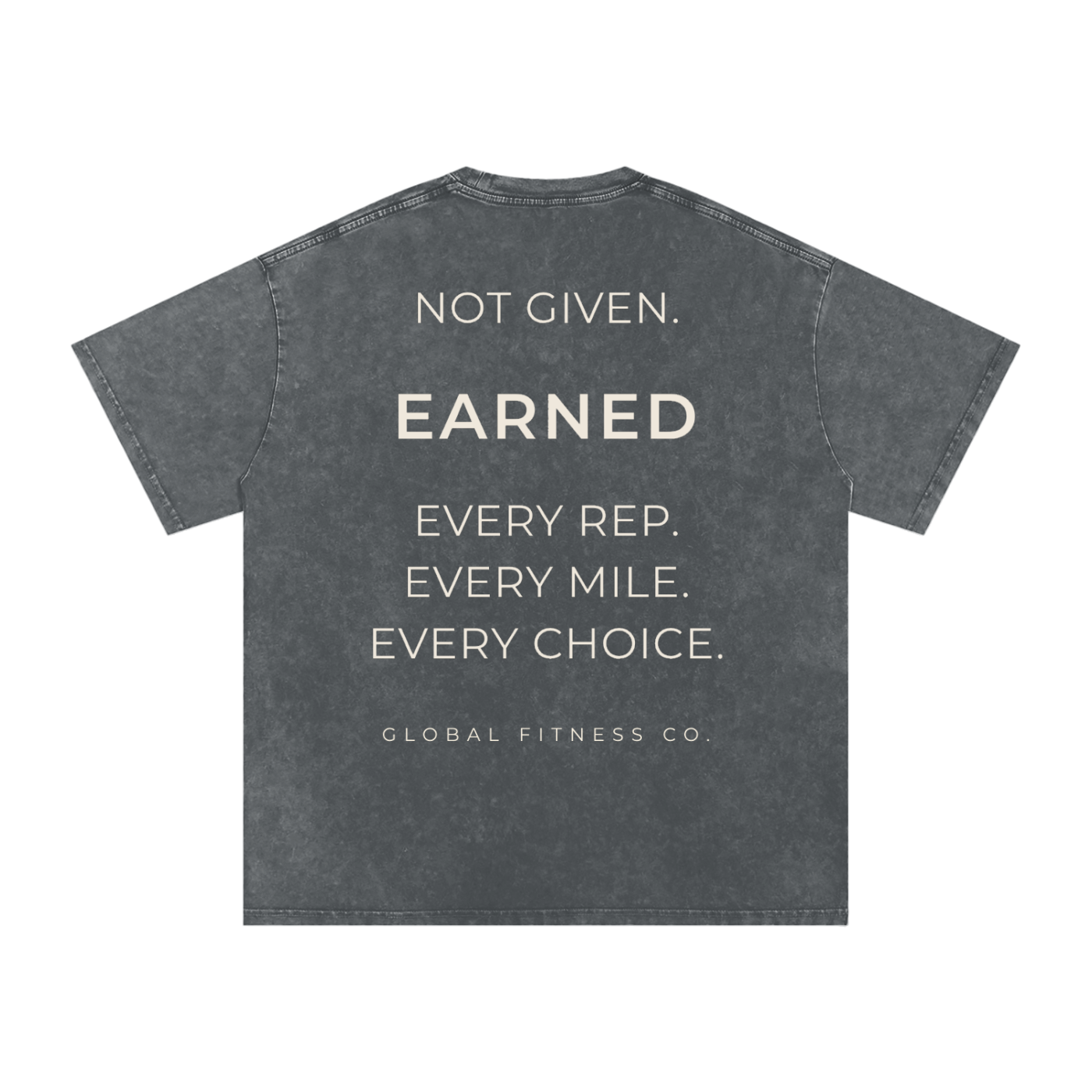 Global Fitness Signature Tee | Earned Edition