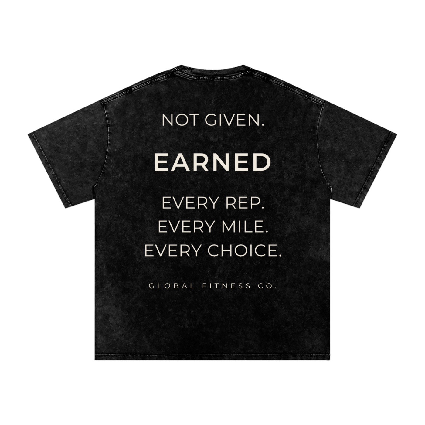 Global Fitness Signature Tee | Earned Edition