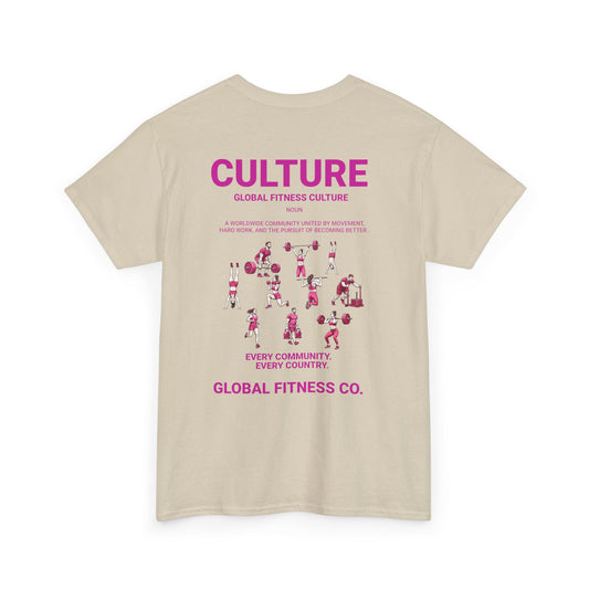 Global Fitness Culture Tee | One Community. Every Country. | Premium Athletic Shirt