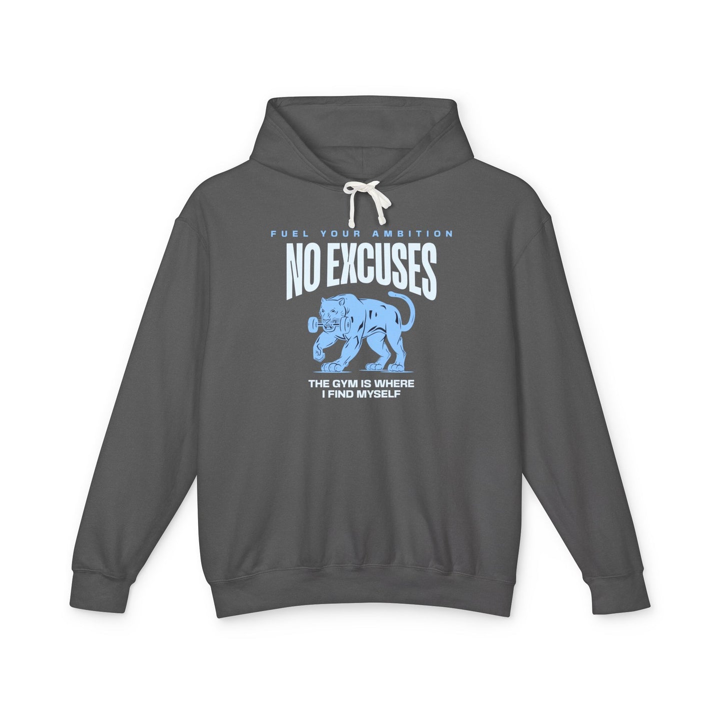 No Excuses Hoodie – Gym Sweatshirt