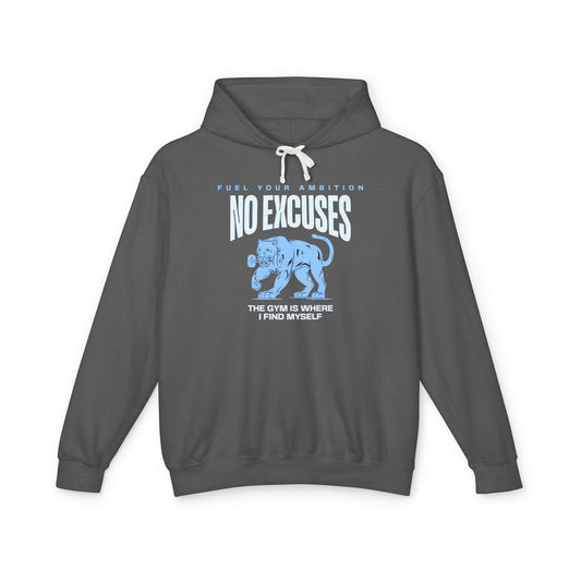 No Excuses Hoodie – Gym Sweatshirt