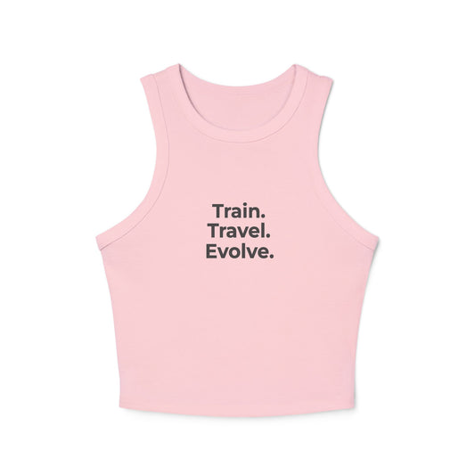 Train. Travel. Evolve. Tank