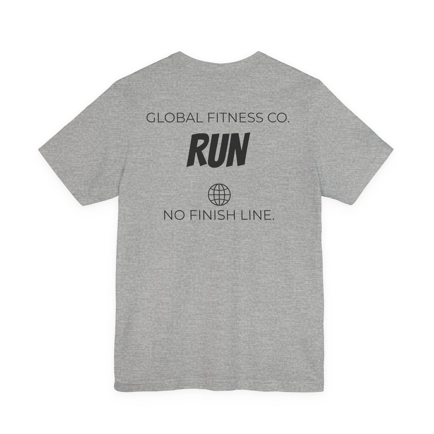 Global Fitness Run Club Unisex Premium T-Shirt | Minimalist Running Tee