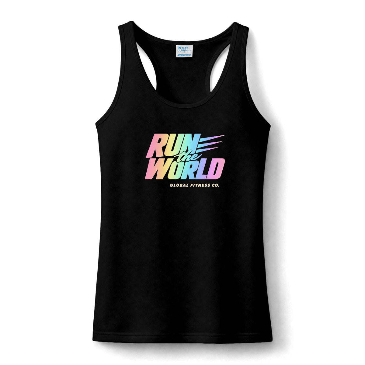 GFC Run the World Performance Tank - ombre