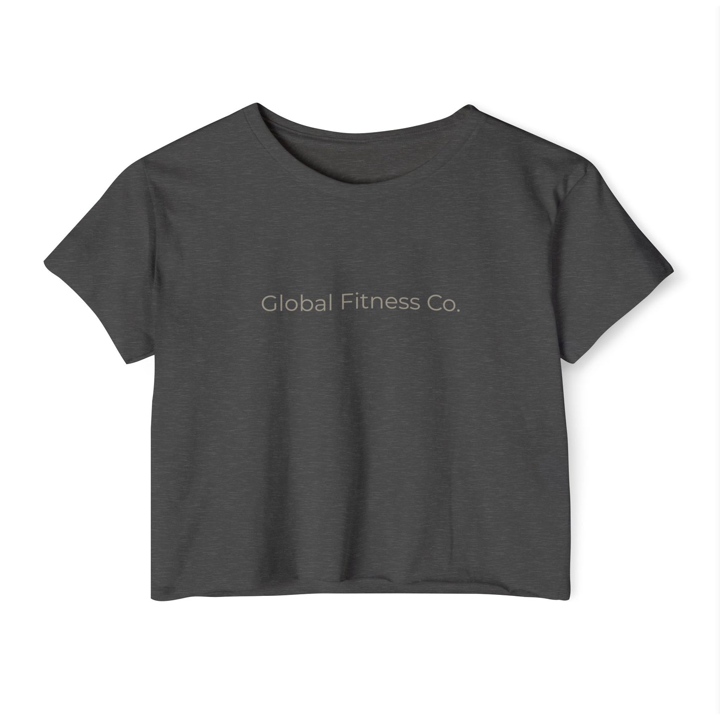 Global Fitness Co. Women's Athleisure Crop Top — Lightweight Crop Tee