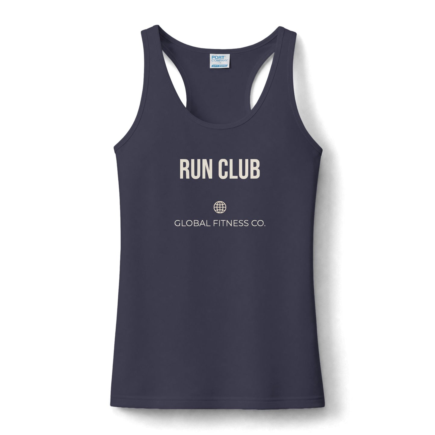 Run Club Women's Performance Tank | Global Fitness Co.