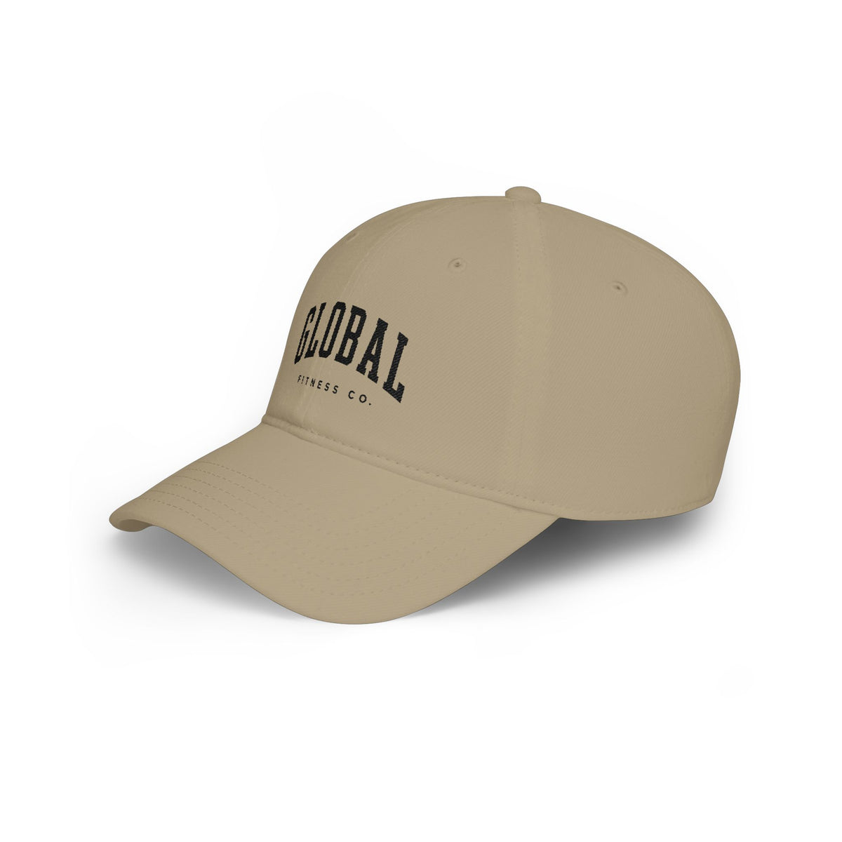 Global Fitness Co. Signature Embroidered Cap – Khaki