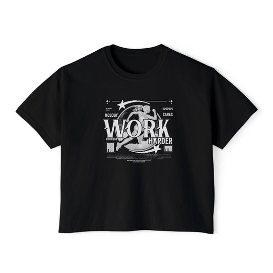 WORK HARDER |  Gym Shirt | CrossFit, Weightlifting & Functional Fitness Tee | Global Fitness Co.