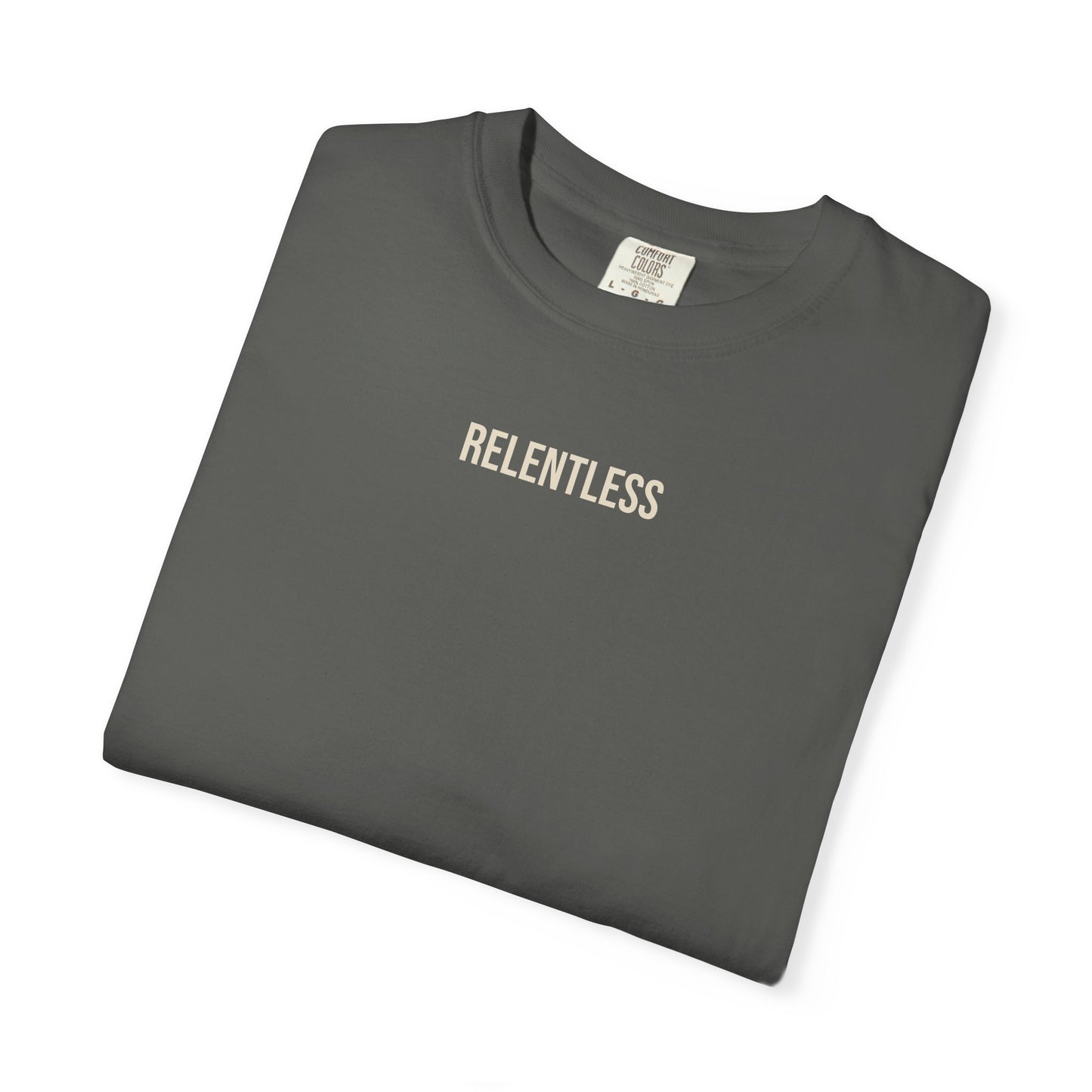 Relentless Oversized Tee | The Grind Never Lies | Premium Heavyweight Fitness T-Shirt