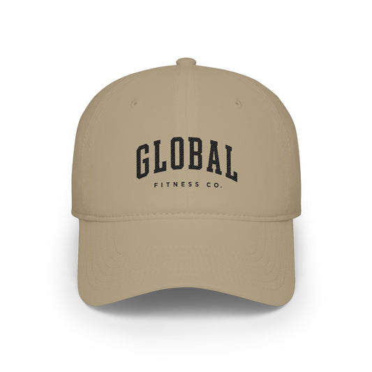 Global Fitness Co. Signature Embroidered Cap – Khaki