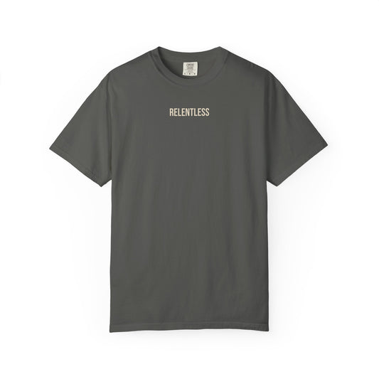 Relentless Oversized Tee | The Grind Never Lies | Premium Heavyweight Fitness T-Shirt