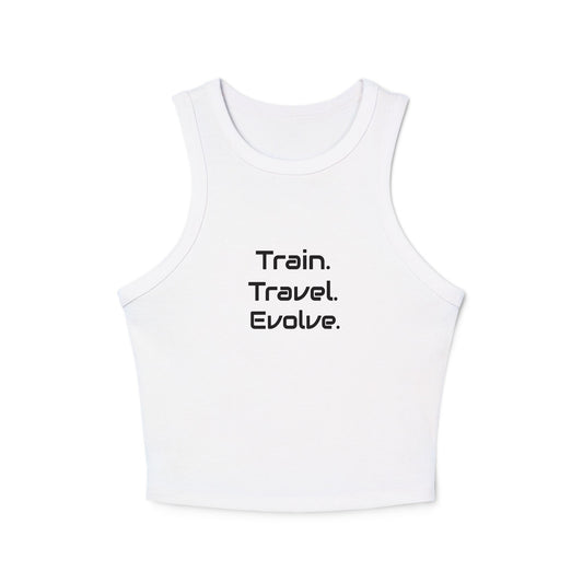 Train. Travel. Evolve. Tank | Women’s Cross Training Tank