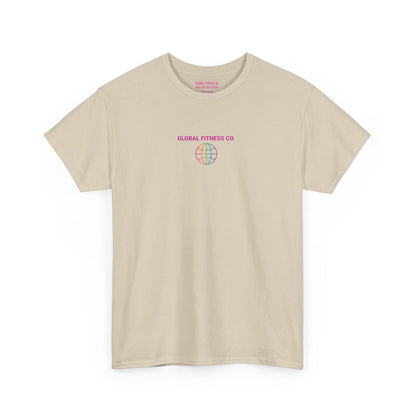 Global Fitness Culture Cotton Training Tee – Unisex Athletic Fit