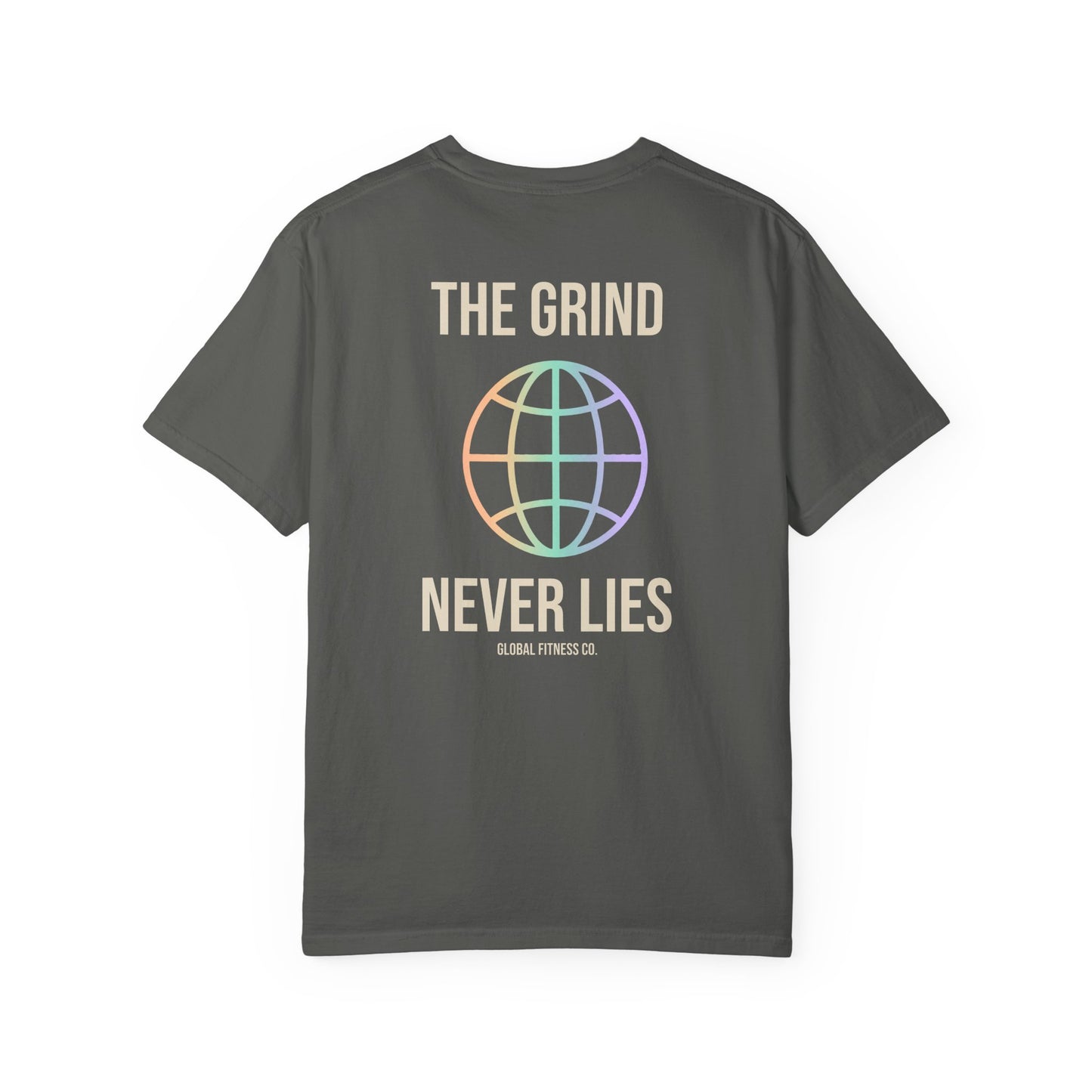Relentless Oversized Tee | The Grind Never Lies | Premium Heavyweight Fitness T-Shirt