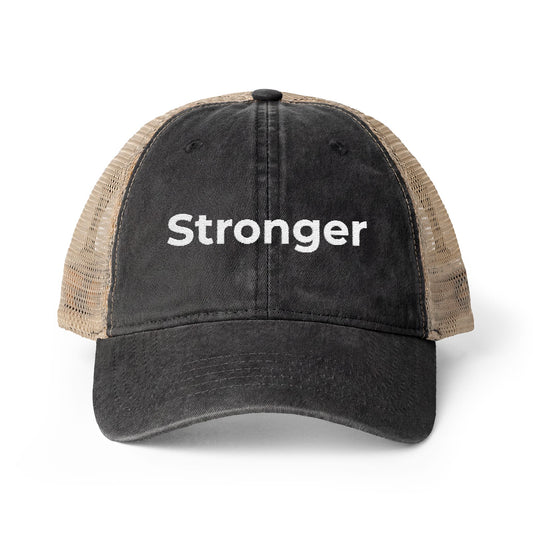 Stronger. Not Smaller. | Women’s Performance Trucker Hat