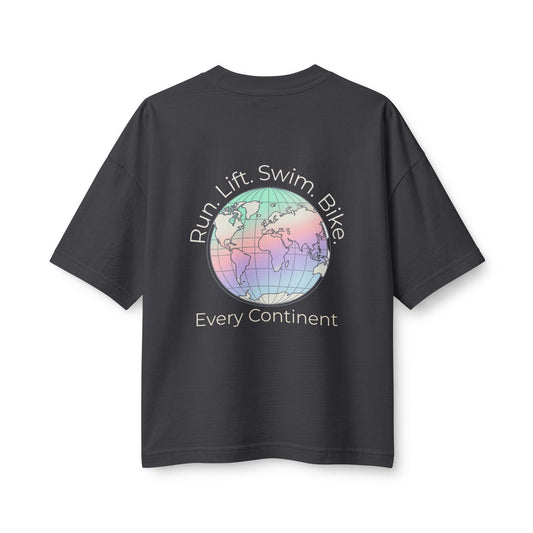 Every Continent Cropped Tee | Global Fitness Co. Drop 001