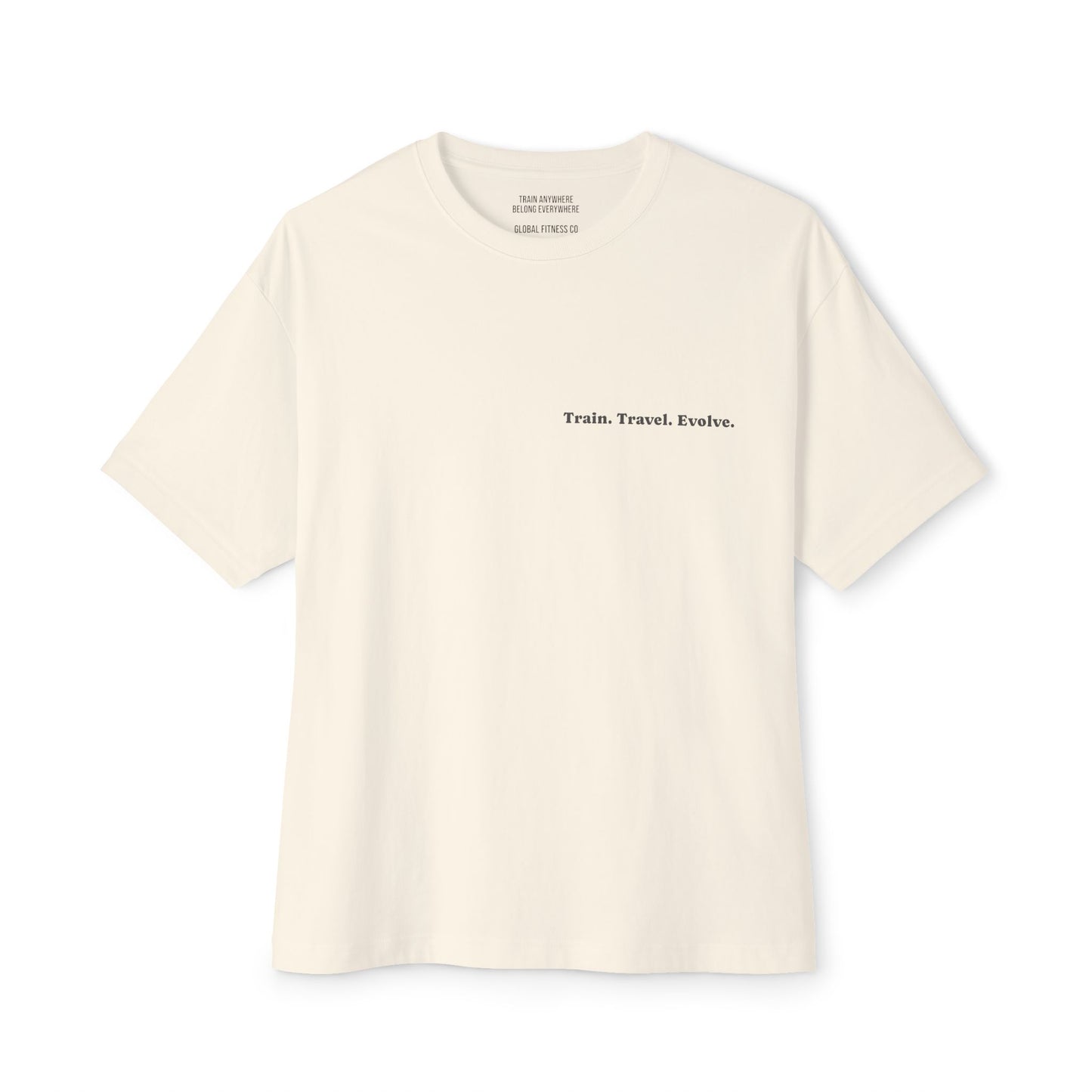 Fitness Around the World Tee — Unisex Travel Fitness Shirt