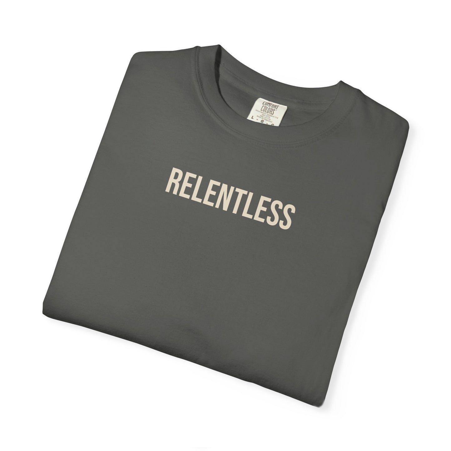 Relentless Oversized Tee | The Grind Never Lies | Premium Heavyweight Fitness T-Shirt