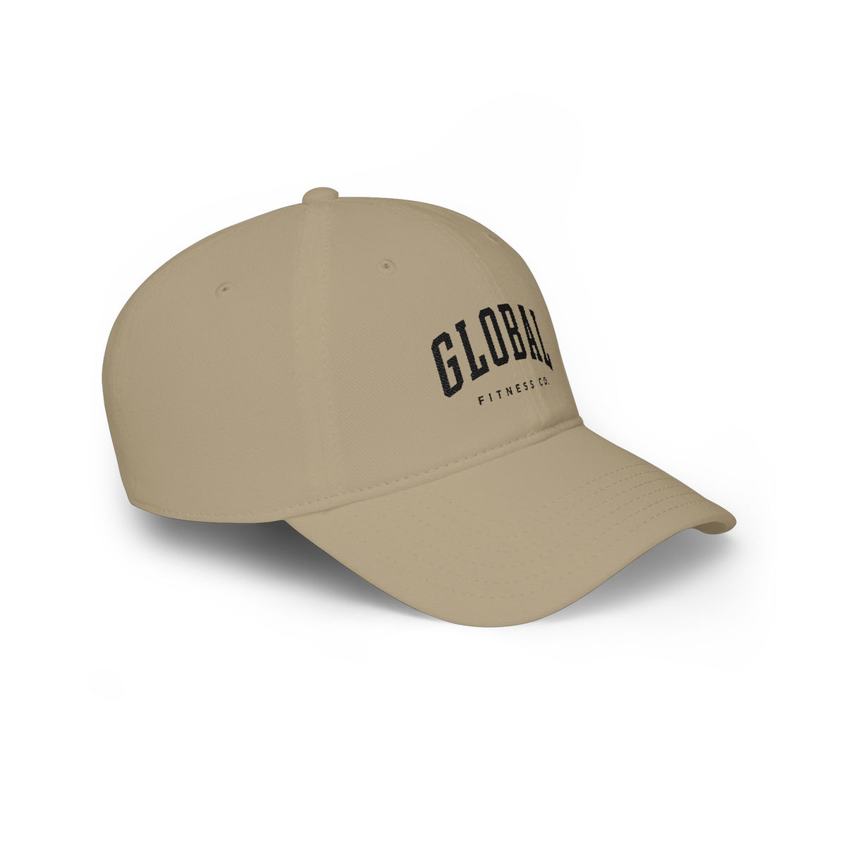 Global Fitness Co. Signature Embroidered Cap – Khaki