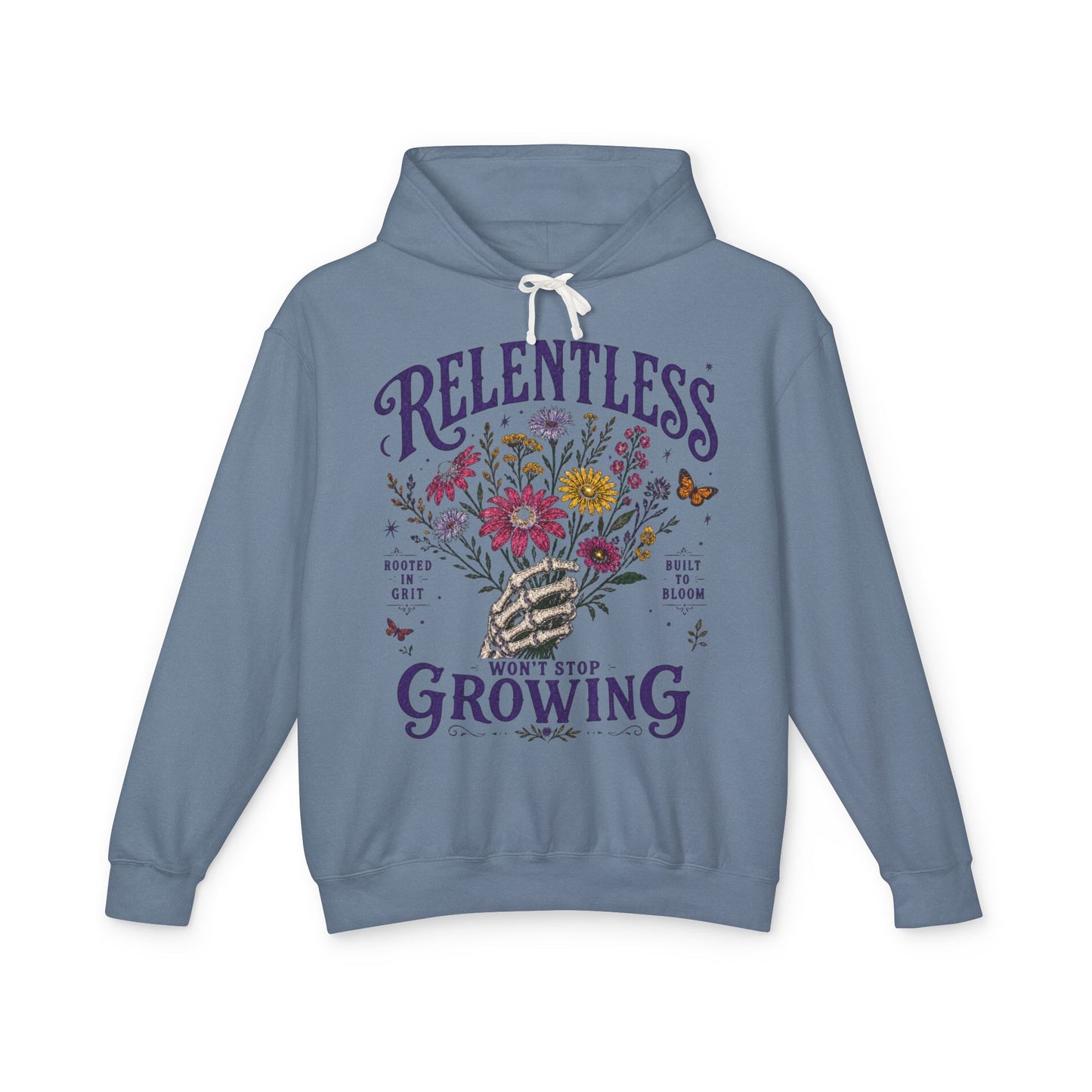 Relentless - Won't Stop Growing Floral Hoodie - Global Fitness Company
