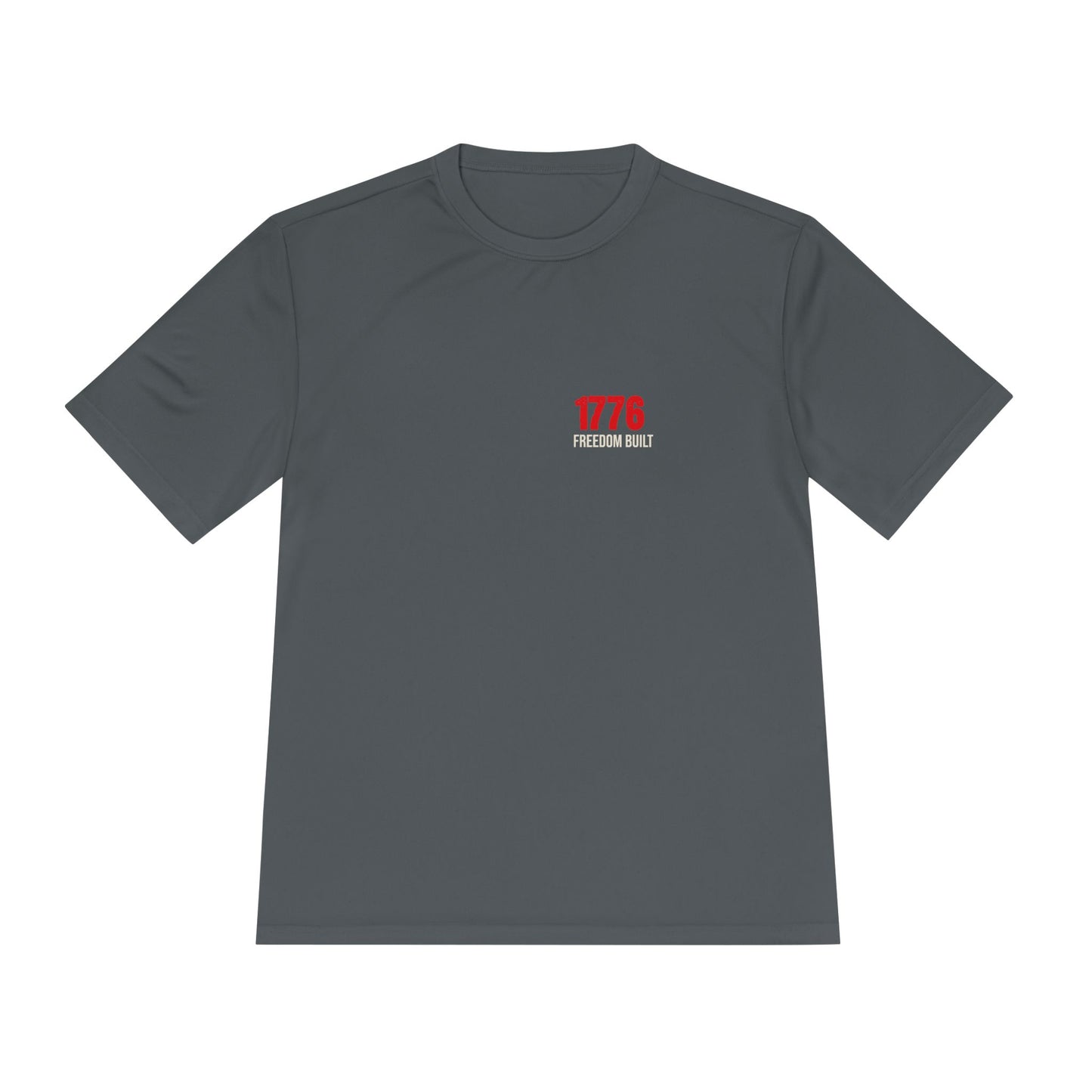 Land of the Free Performance Tee | Freedom Built Athletic Shirt