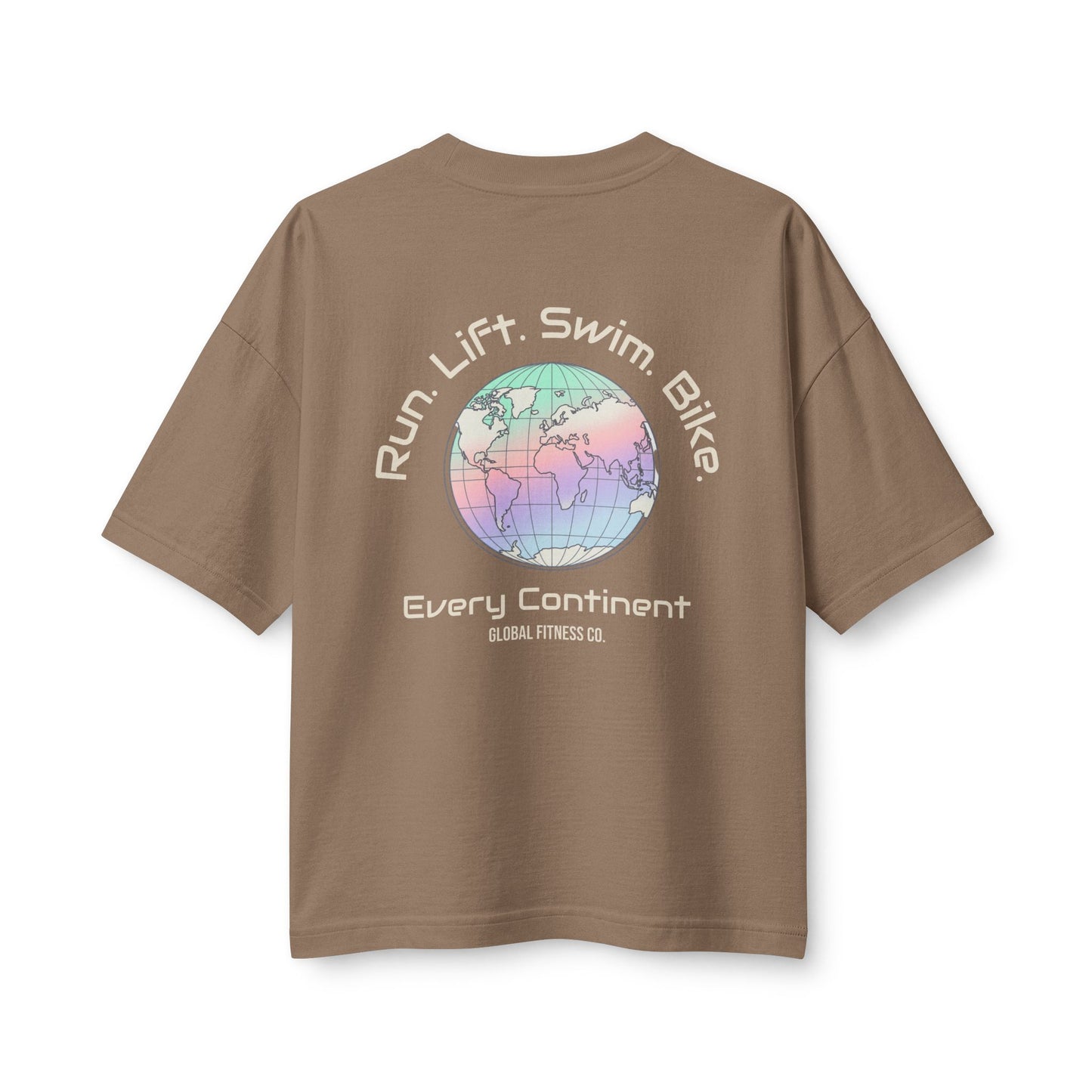 Every Continent Cropped Tee | Global Fitness Co. Drop 001