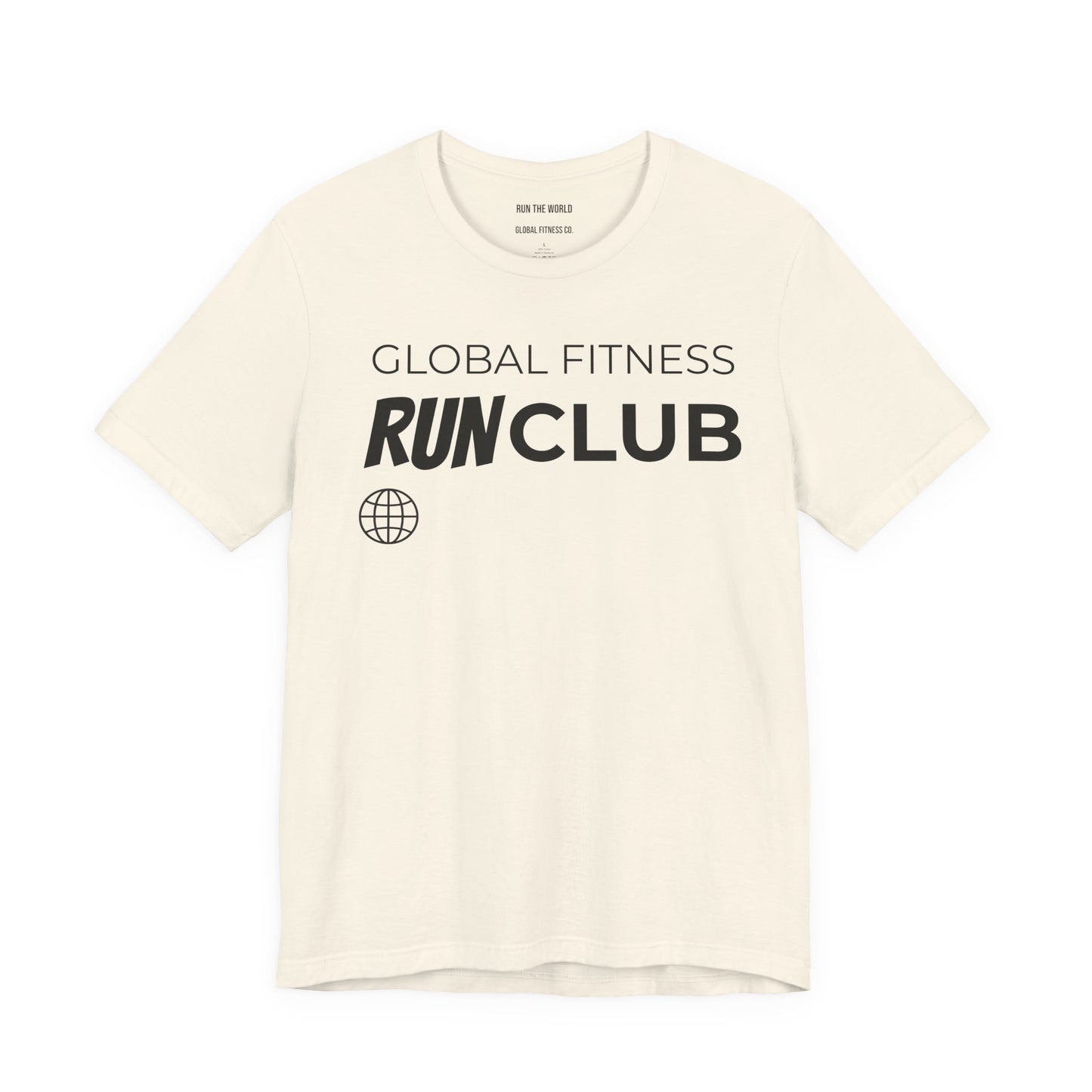 Global Fitness Run Club Unisex Premium T-Shirt | Minimalist Running Tee