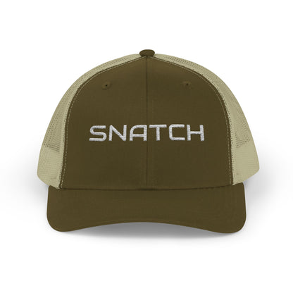 Snatch Weightlifting Trucker Cap – Athletic Snapback Hat