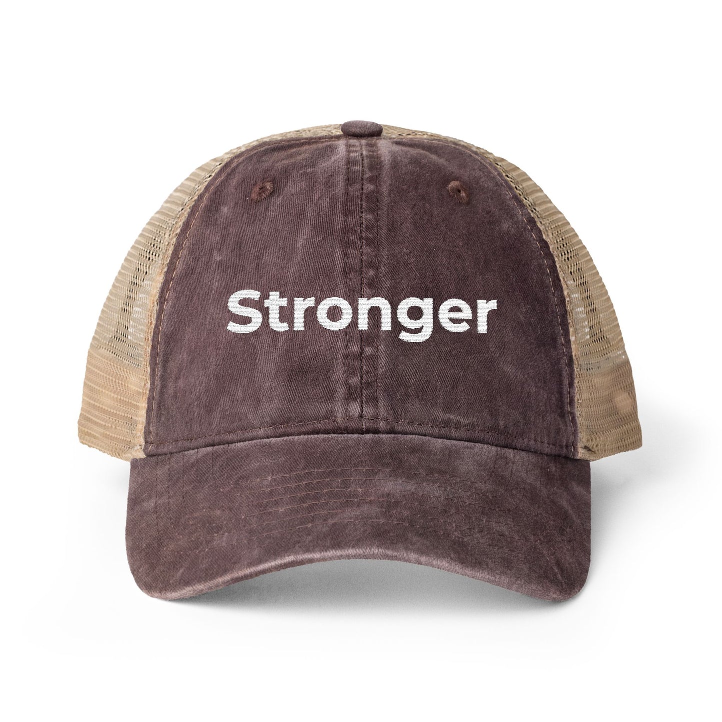 Stronger. Not Smaller. | Women’s Performance Trucker Hat