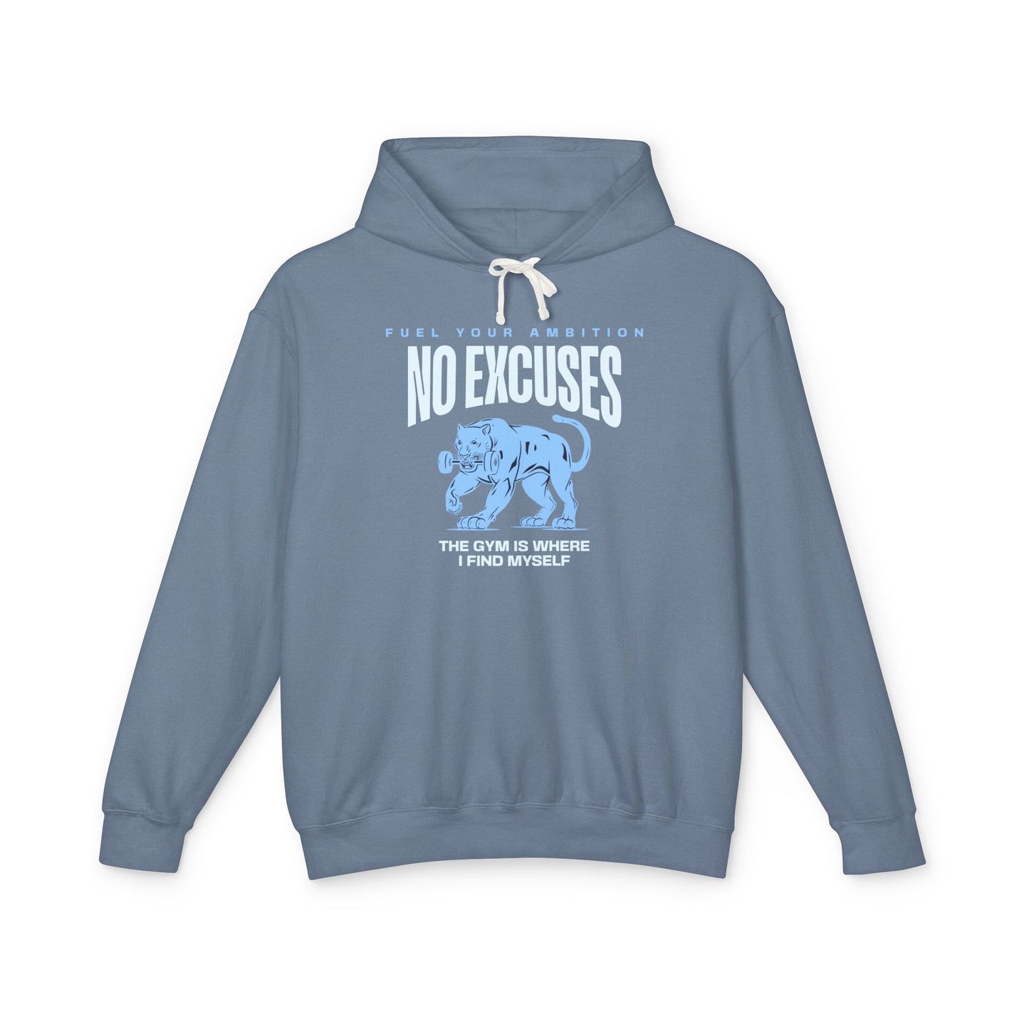 No Excuses Hoodie – Gym Sweatshirt