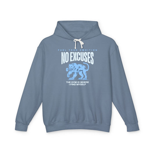 No Excuses Hoodie – Gym Sweatshirt