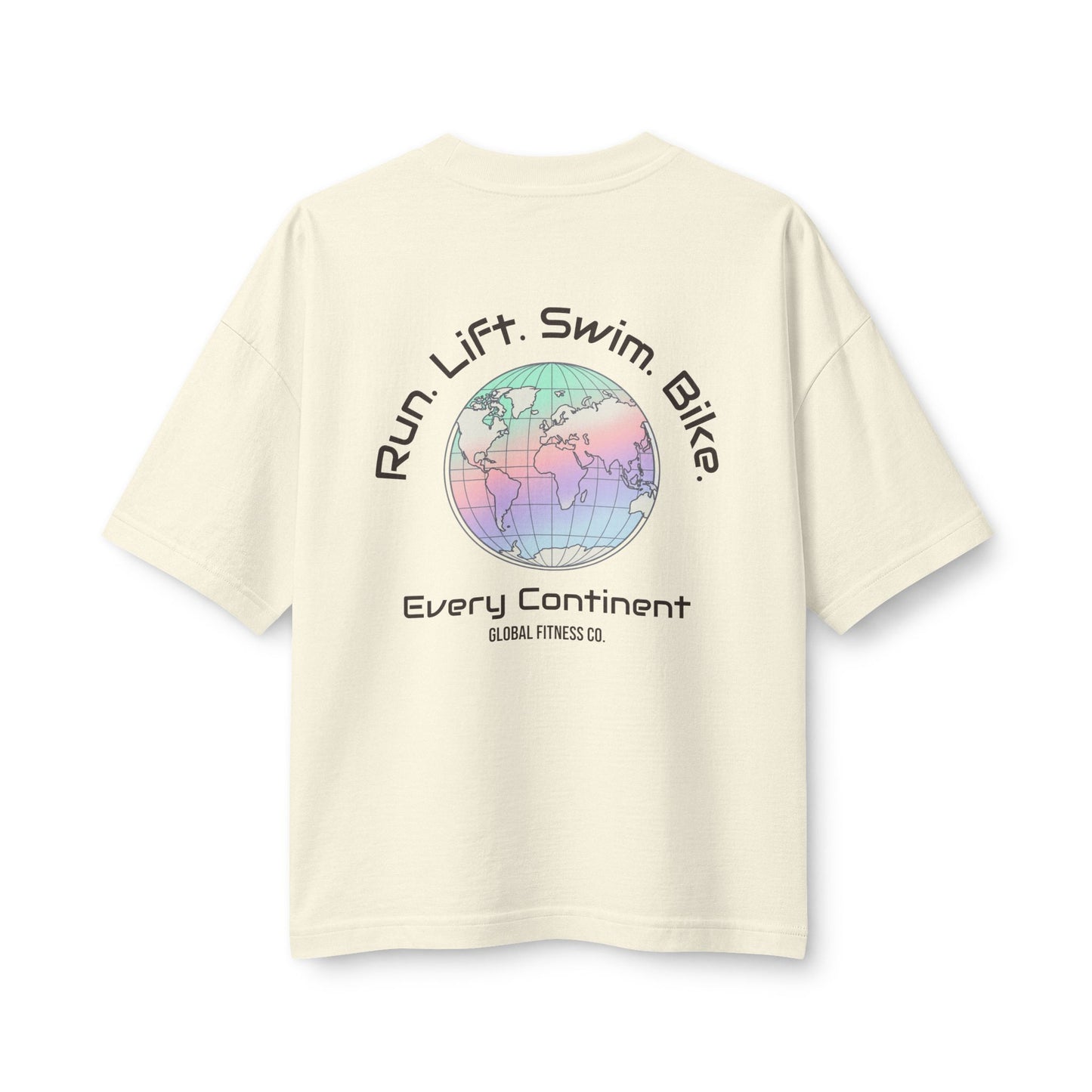 Every Continent Cropped Tee | Global Fitness Co. Drop 001