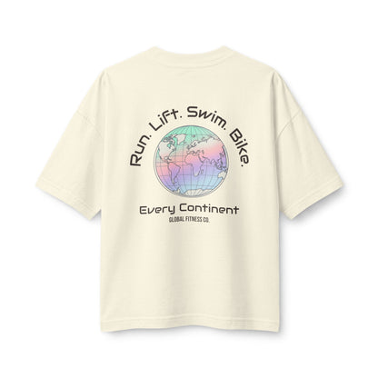 Every Continent Cropped Tee | Global Fitness Co. Drop 001