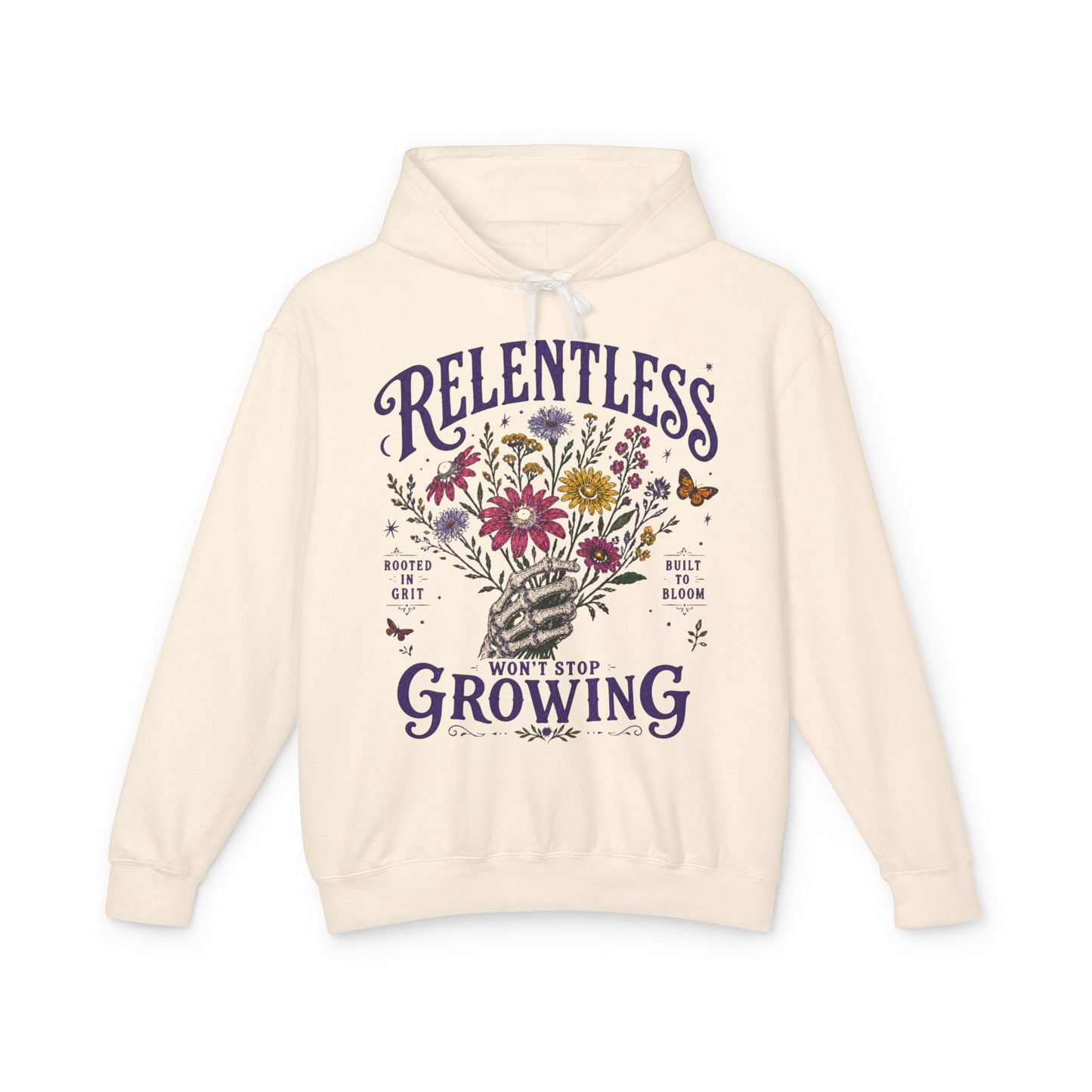 Relentless - Won't Stop Growing Floral Hoodie - Global Fitness Company