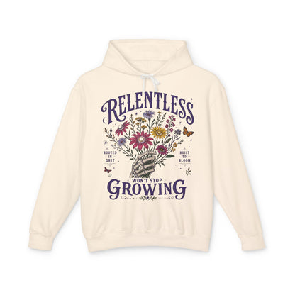 Relentless - Won't Stop Growing Floral Hoodie - Global Fitness Company