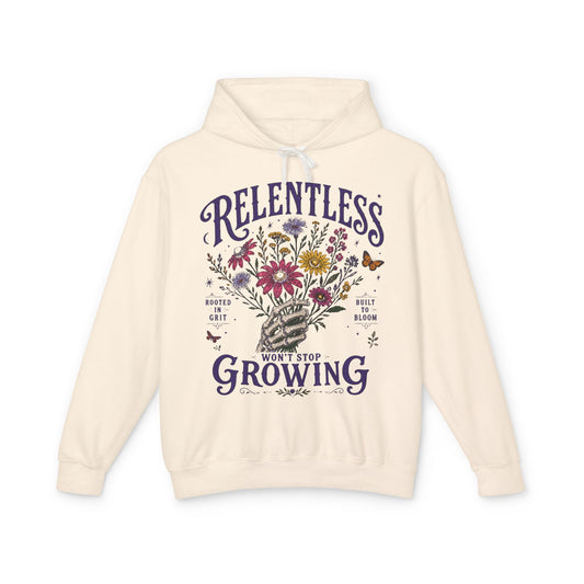 Relentless - Won't Stop Growing Floral Hoodie - Global Fitness Company