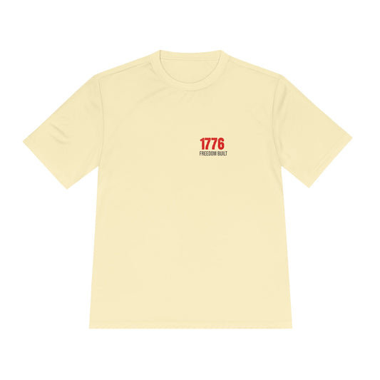 Land of the Free Performance Tee | Freedom Built Athletic Shirt